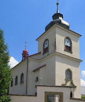 kostel sv. Jana Křtitele v Pěčíně