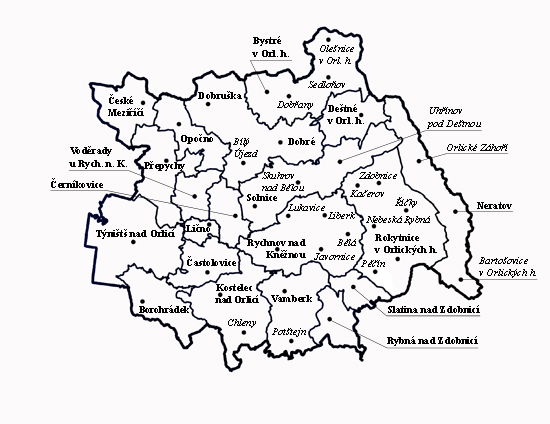 Mapa vikariátu